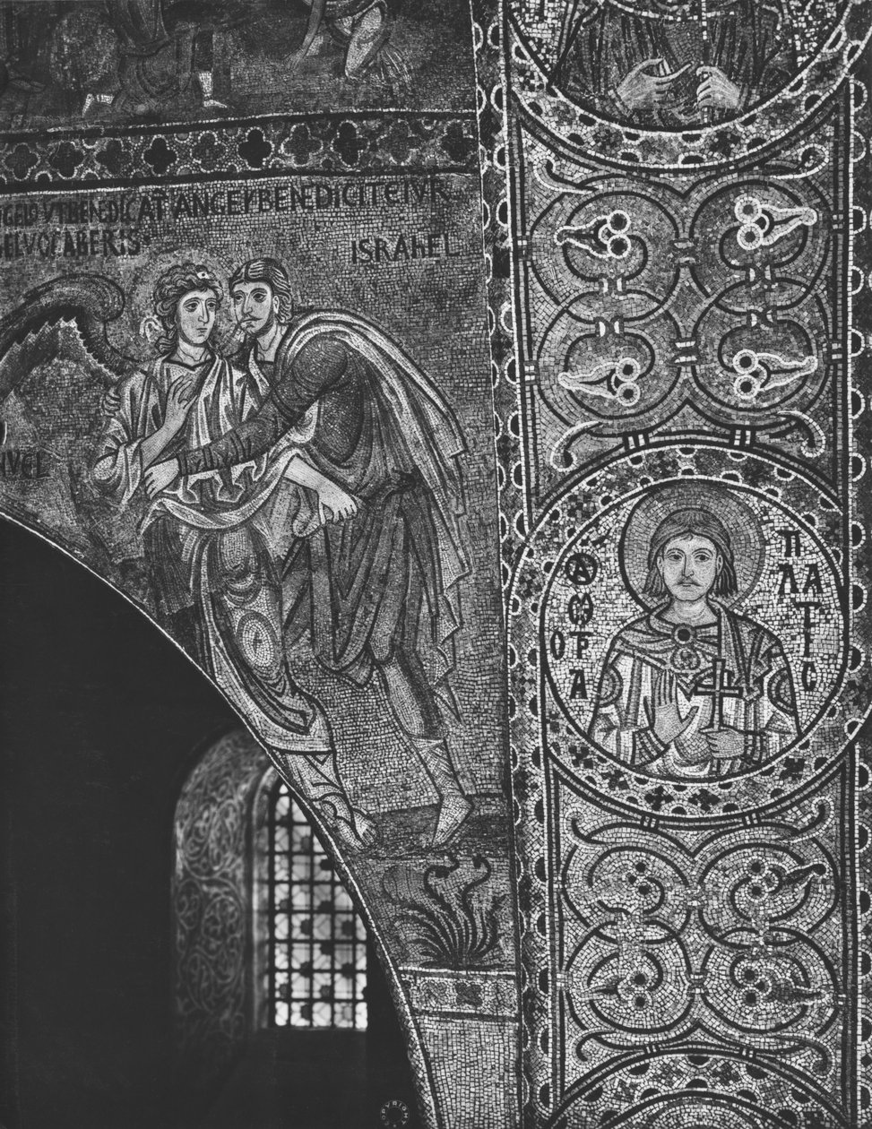 Jacob Wrestling with the Angel by Sicilian School