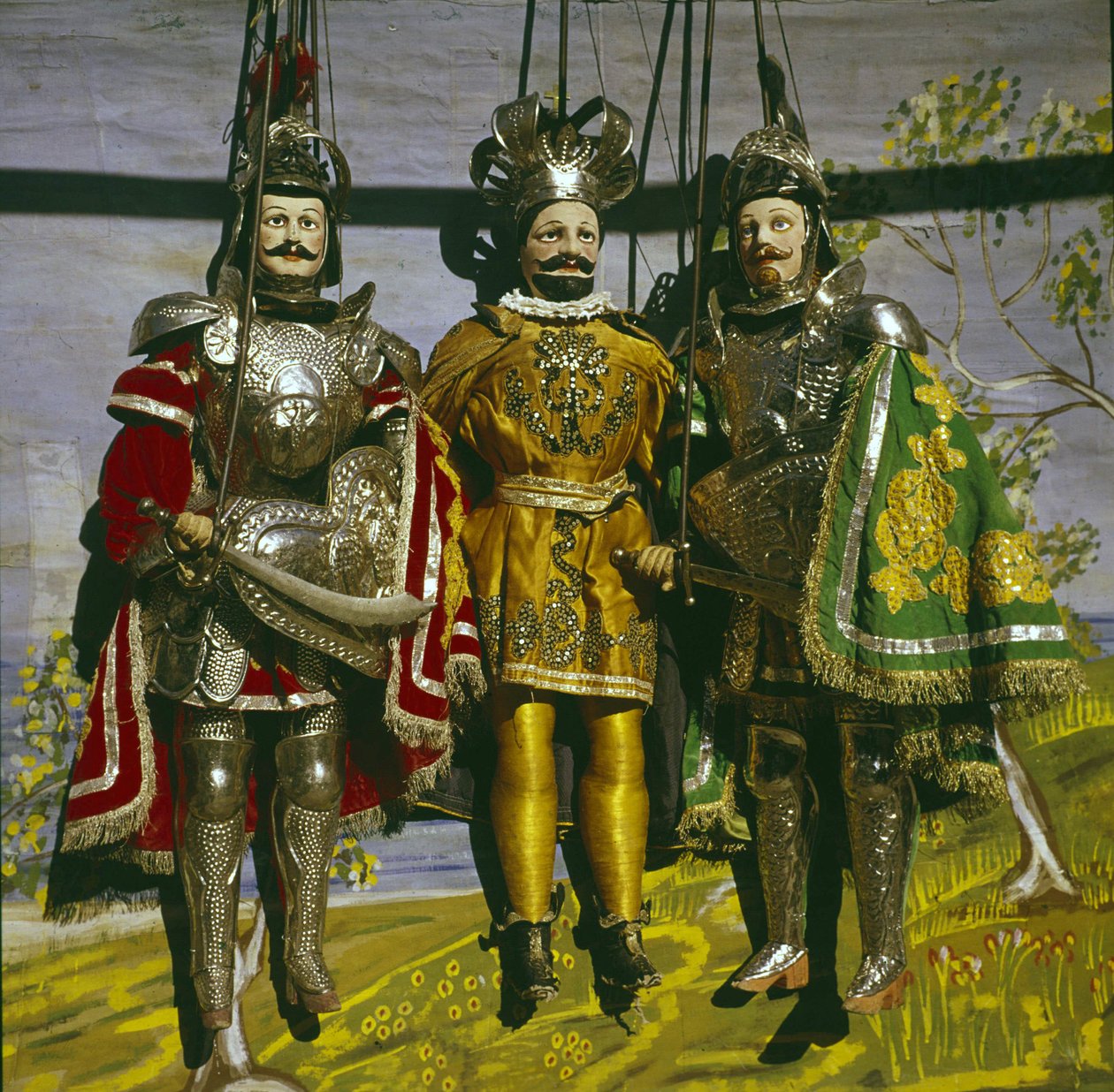 The Pupi or Sicilian puppets of the 19th century by Sicilian School