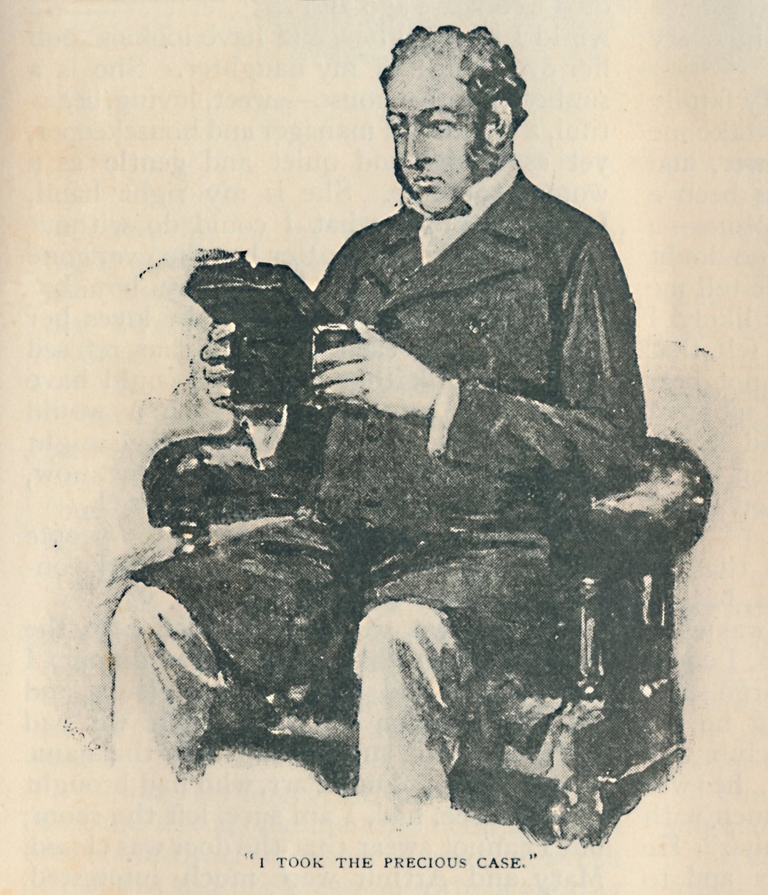 I Took the Precious Case, 1892 by Sidney Paget