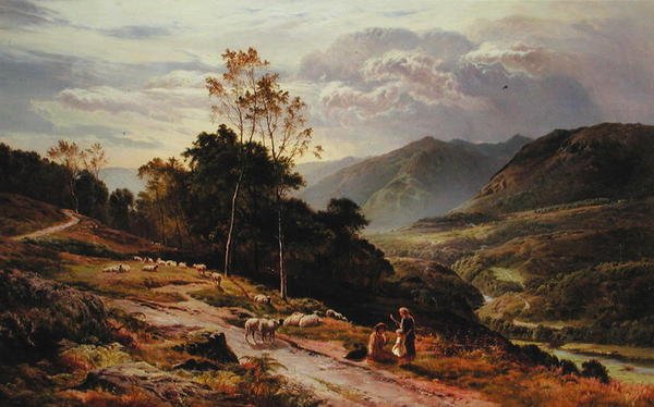 Little Langdale, Westmoreland by Sidney Richard Percy