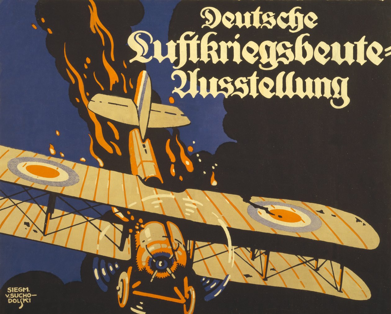 Deutsche Luftkriegsbeute Ausstellung by Siegmund von Suchodolski