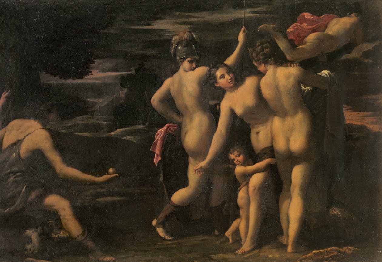 The Judgement of Paris by Sigismondo Scarsellino