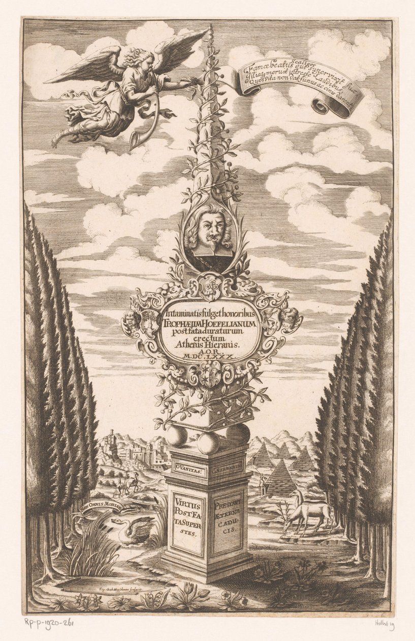 Tomb Monument for Mr. Hoeffel by Sigmund Gabriel Hipschmann