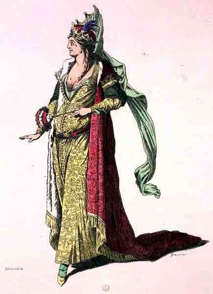 Theatre Costume, Facsimile by A. Guillaumot Fils by Silvestre (after)