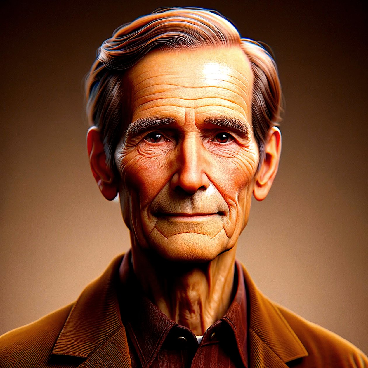 Walter - AI-shaped Years: Portraits of Timelessness by Silvia Martini