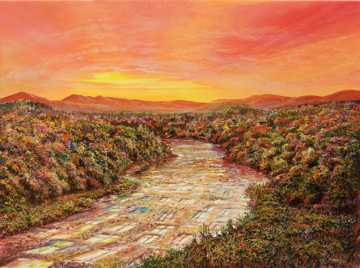 Glass River by Silvian Sternhagel