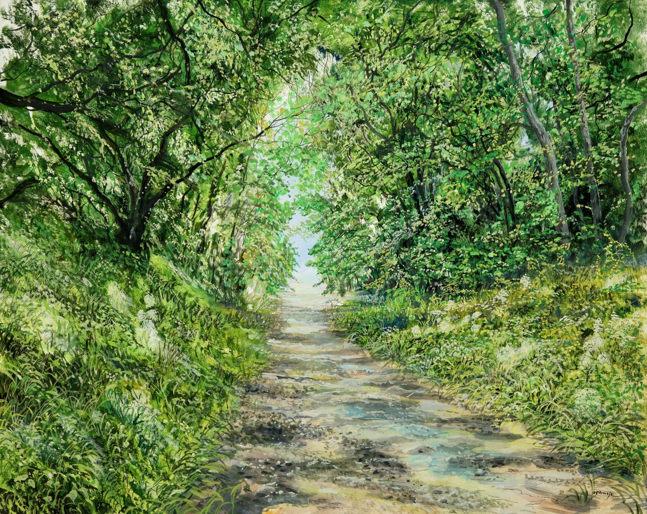 Tunnel Path by Silvian Sternhagel: Premium art reproduction
