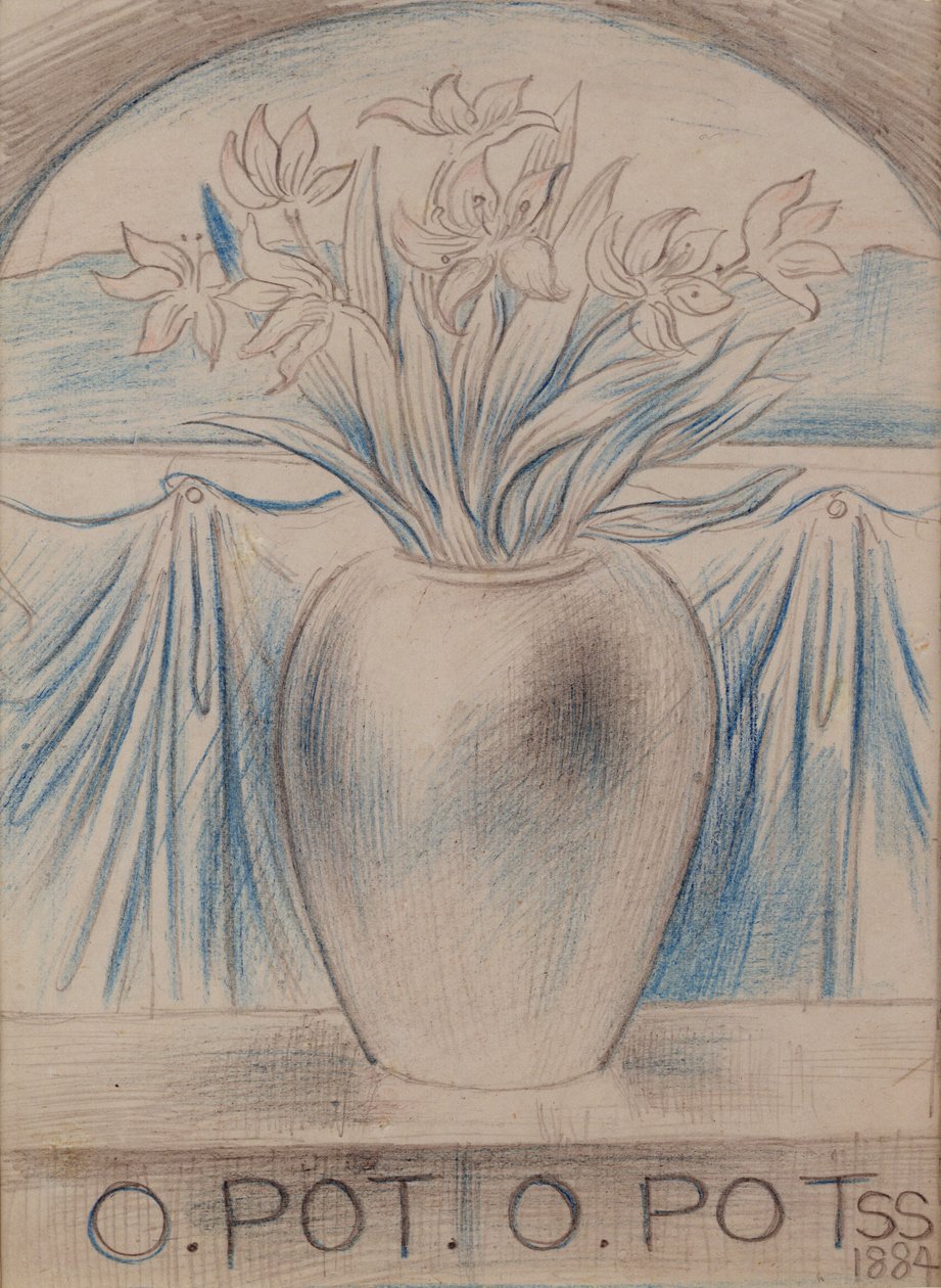 O Pot O Pot, 1884 by Simeon Solomon
