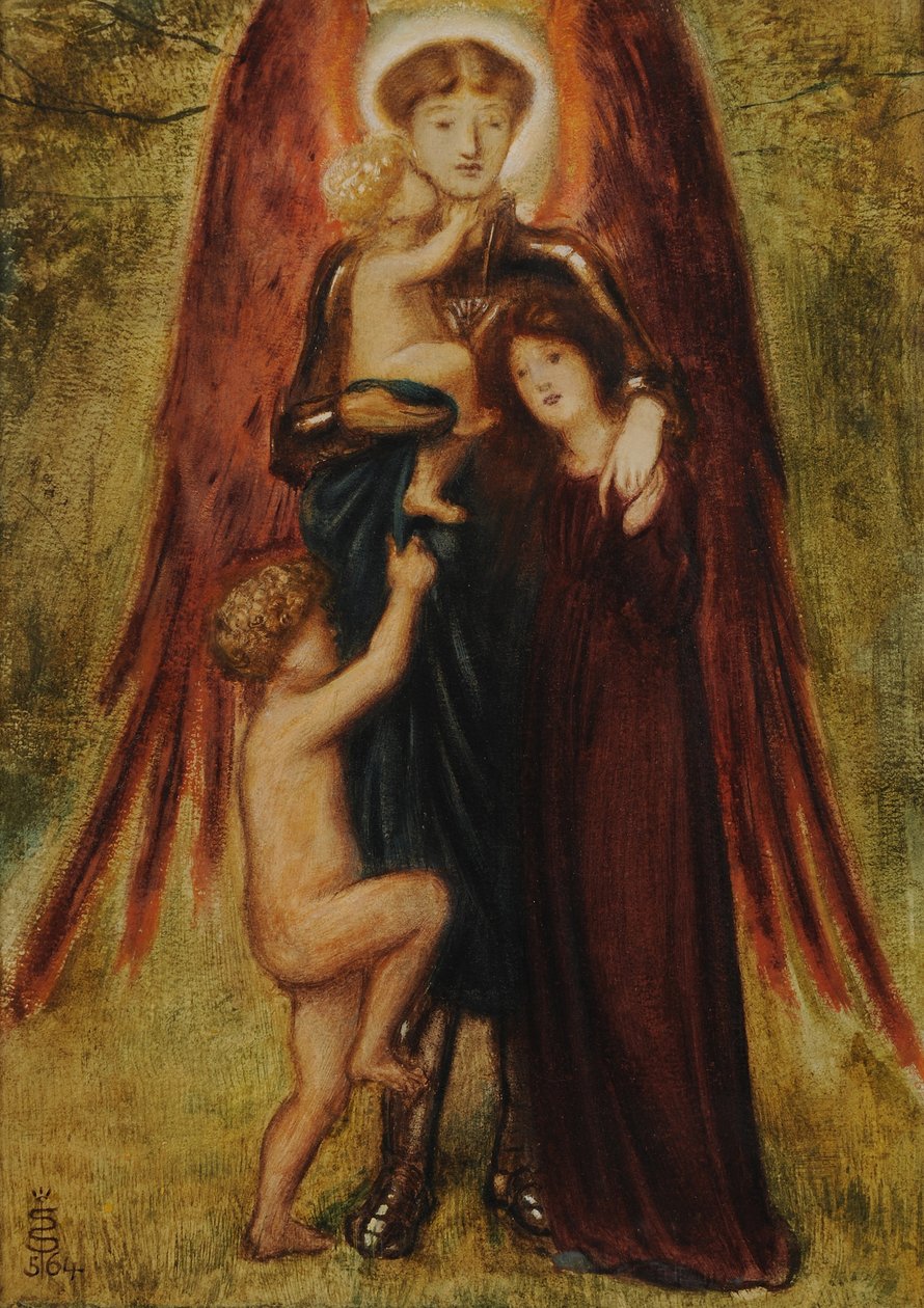 St Michael of Good Children by Simeon Solomon