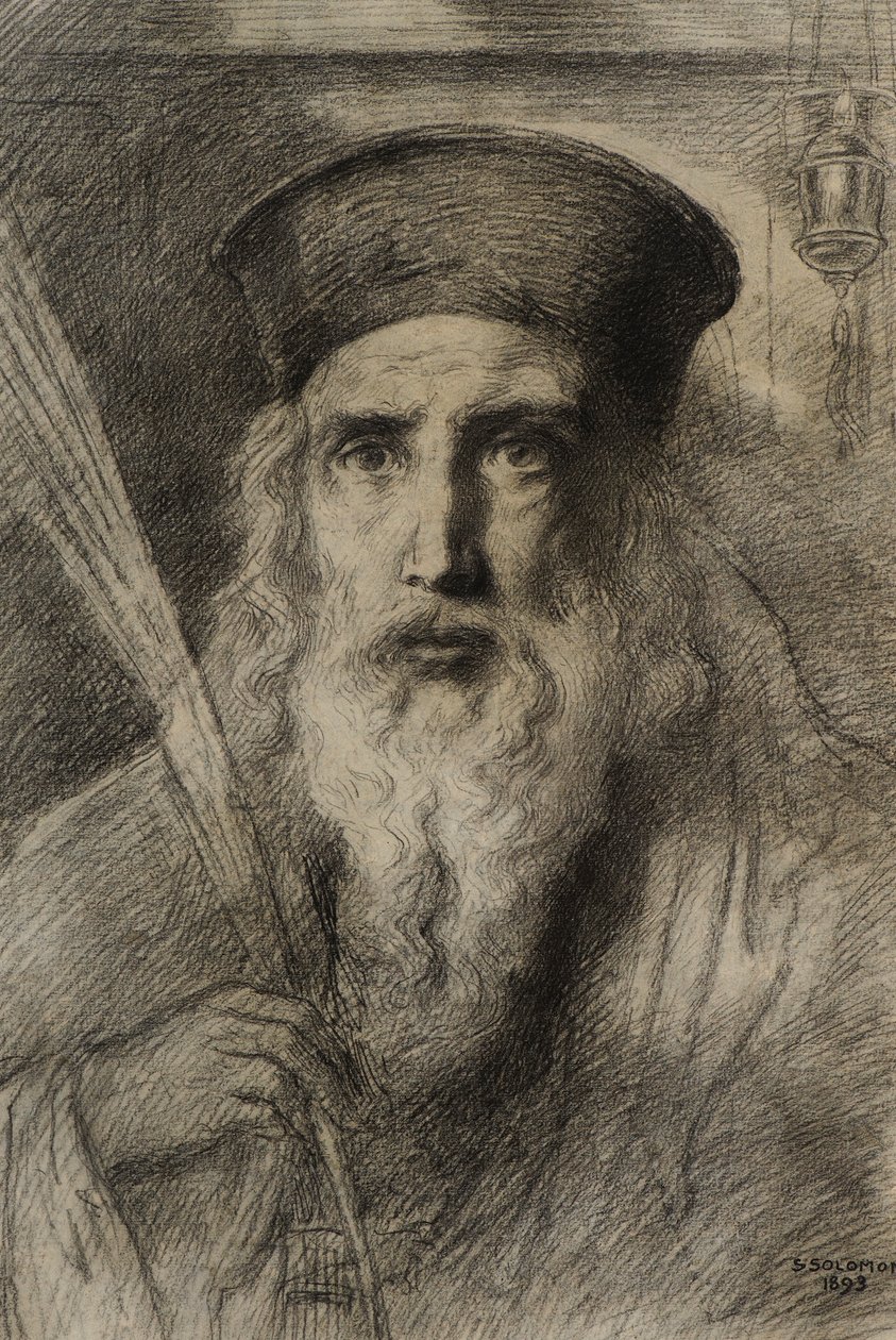 The Rabbi by Simeon Solomon