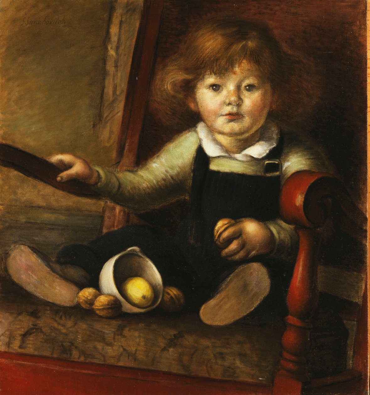 Naomi Seated by Simka Simkhovitch