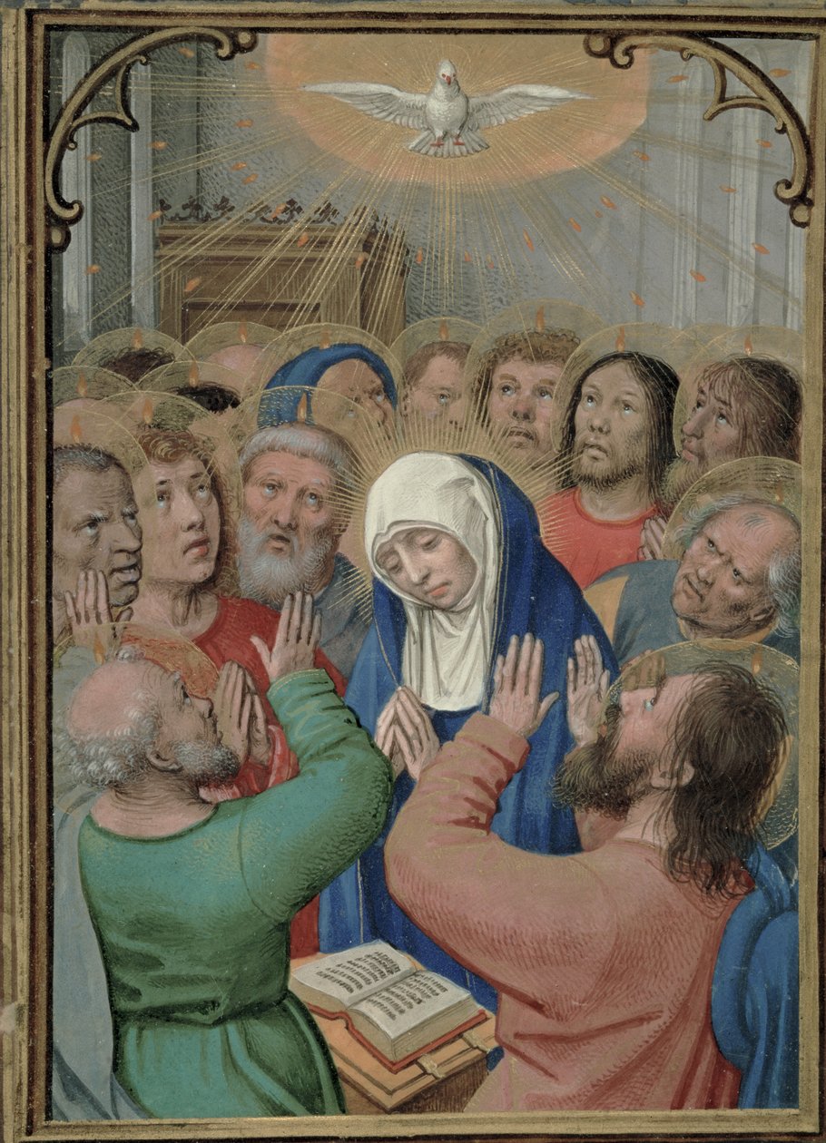 Pentecost by Simon Bening