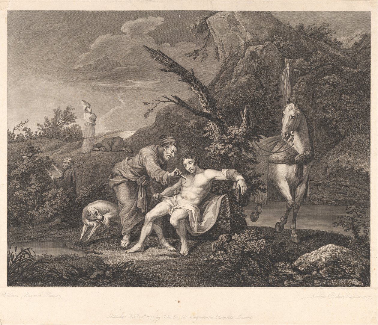 The Good Samaritan by Simon Francois Ravenet