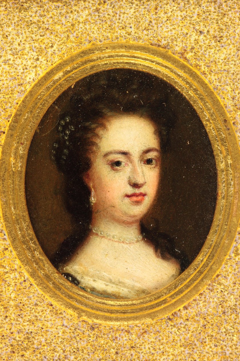 Queen Mary II by Simon (attr.to) Du Bois