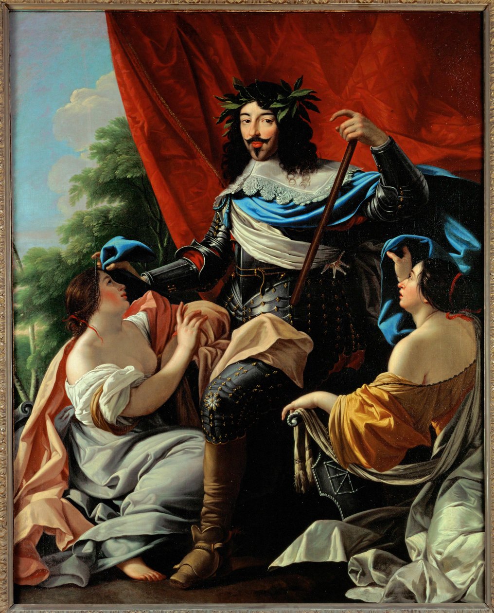 Louis XIII, King of France and Navarra by Simon (circle of) Vouet