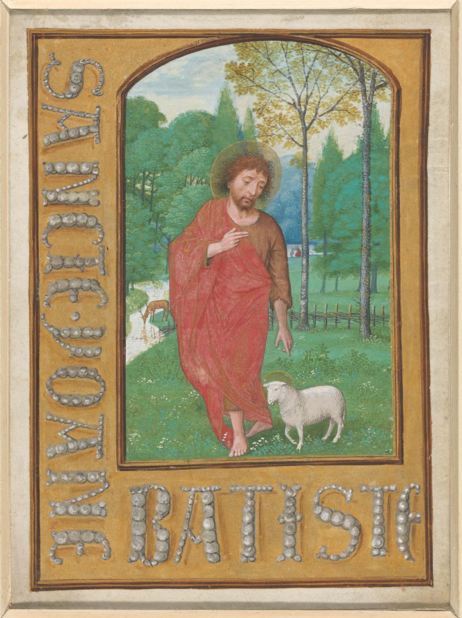 Saint John the Baptist by Simon Bening