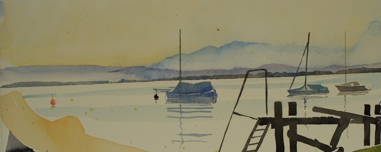 Alpine Lake, 2001 by Simon Fletcher