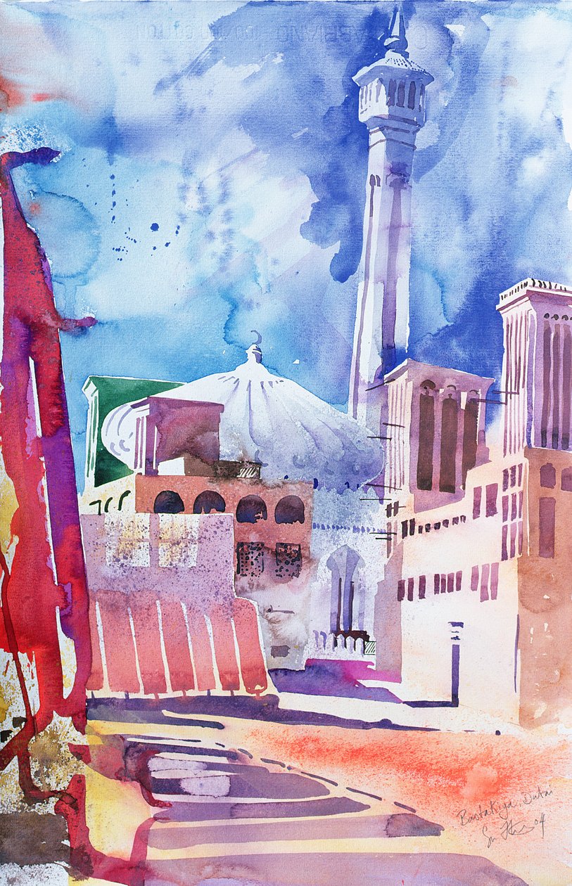 Bastakia, Dubai, 2004 by Simon Fletcher