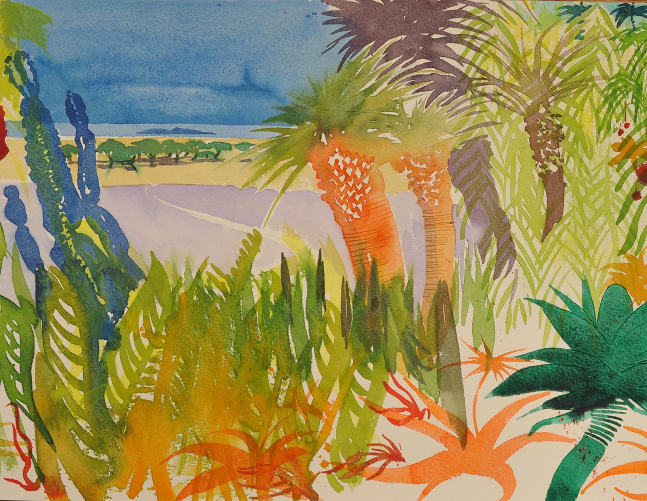 Cactus Garden, 2016 by Simon Fletcher