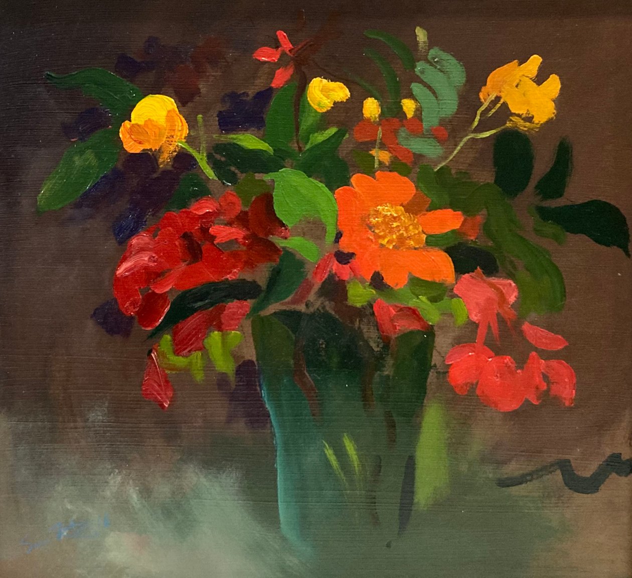 Cassia & Tithonia by Simon Fletcher