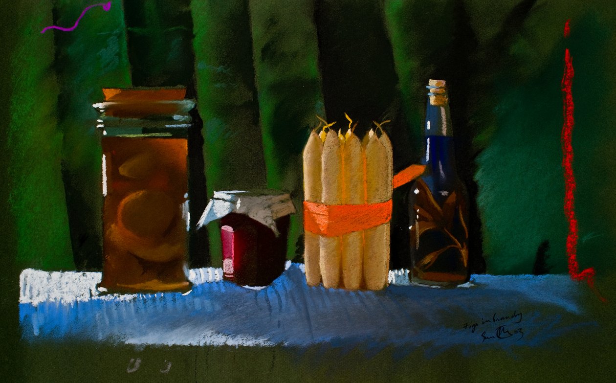 Christmas, Figs in Brandy, 2000 by Simon Fletcher