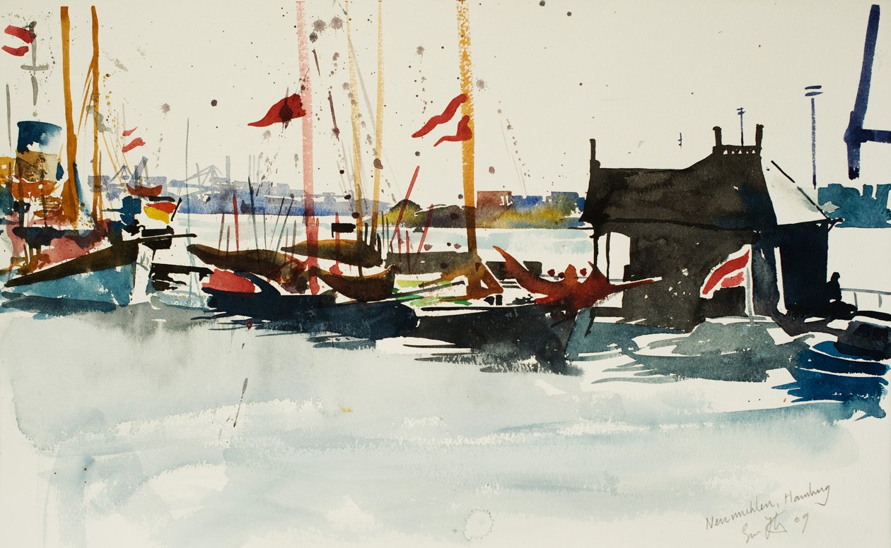 Neumuhlen, Hamburg, 2009 by Simon Fletcher