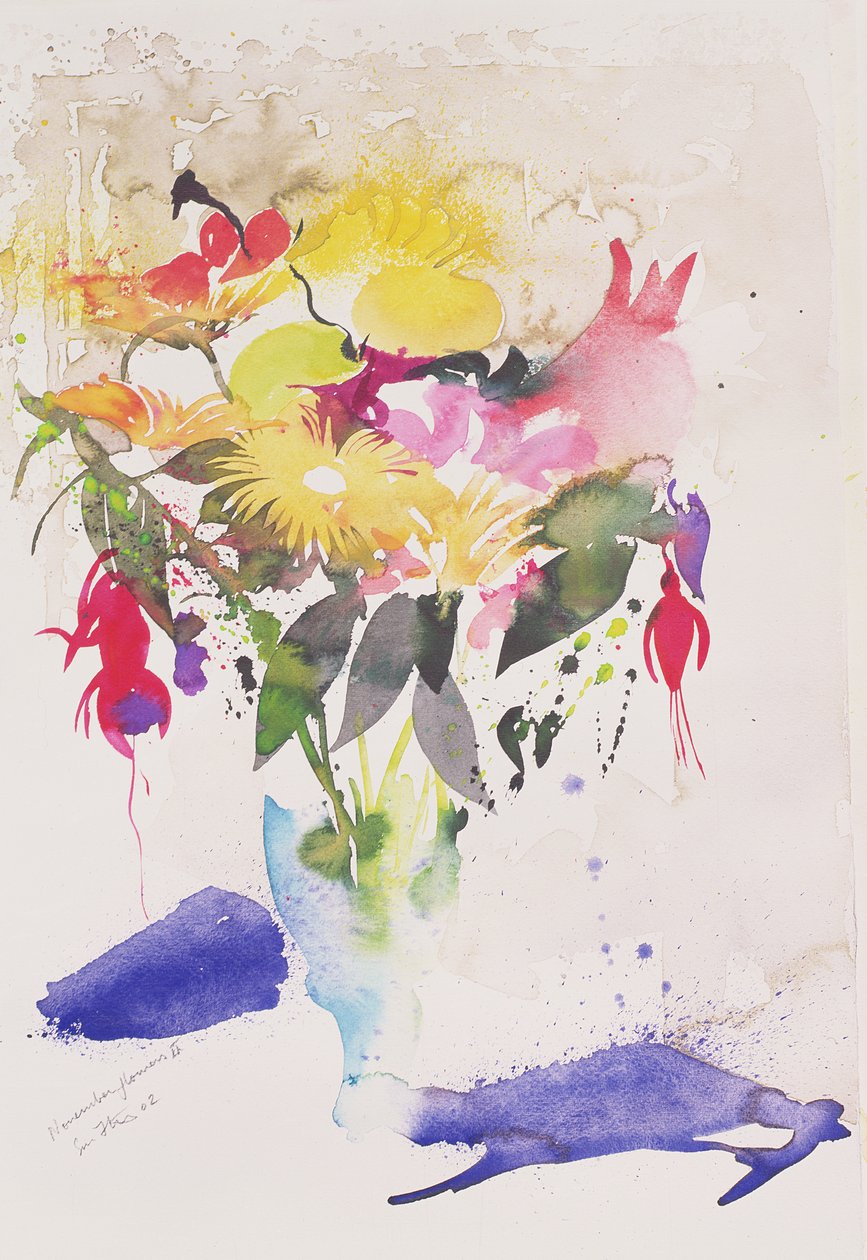 November Flowers II, 2002 by Simon Fletcher