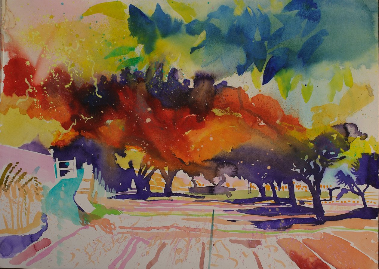 Ragondin Landscape, 2014 by Simon Fletcher
