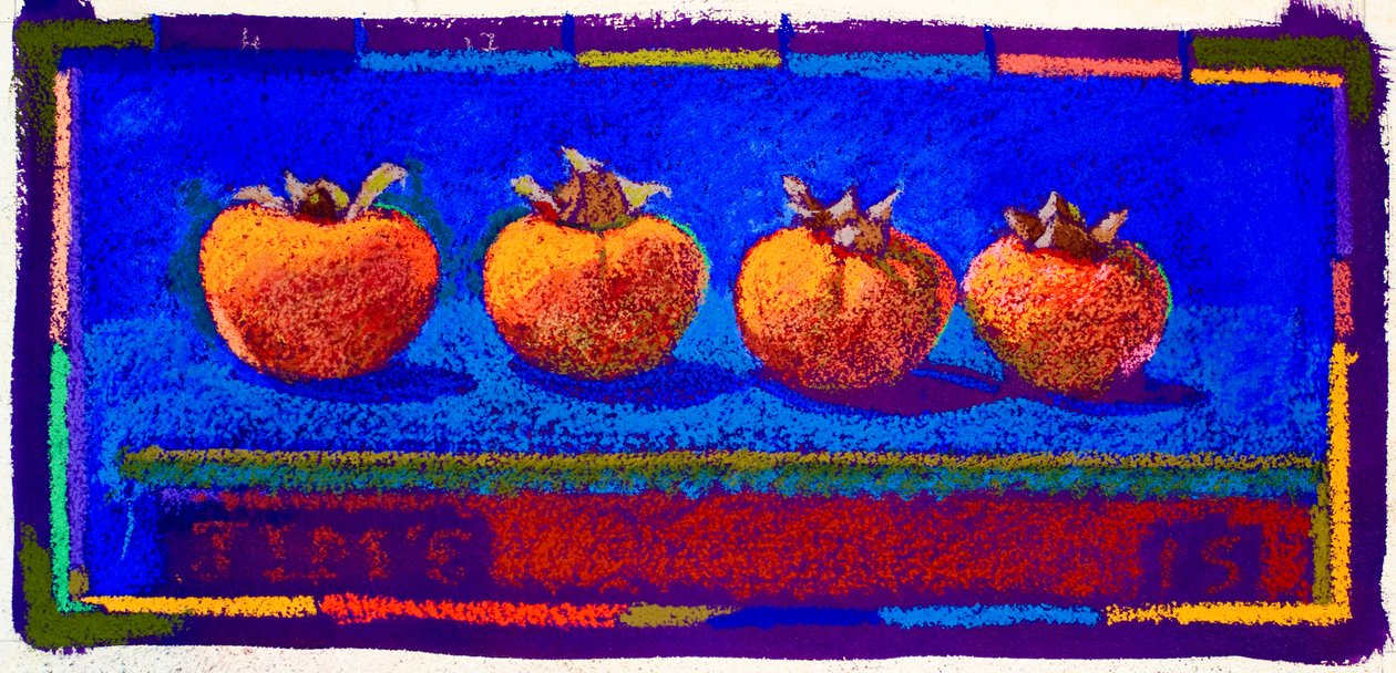 Persimmons, 2015 by Simon Fletcher