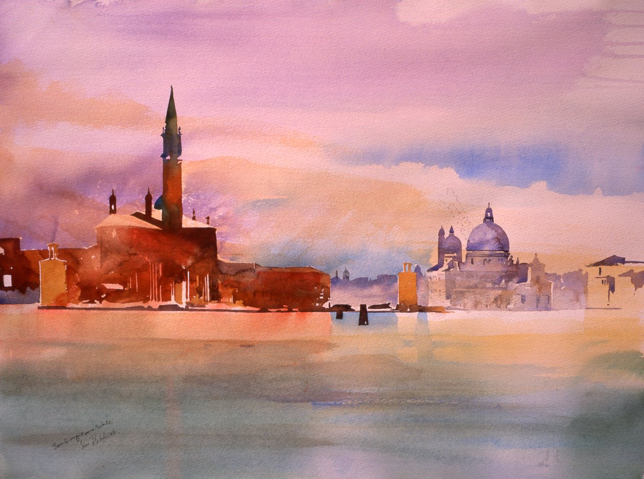 San Giorgio and Salute, 2006 by Simon Fletcher