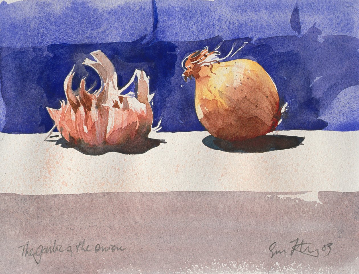 The Garlic and the Onion, 2003 by Simon Fletcher