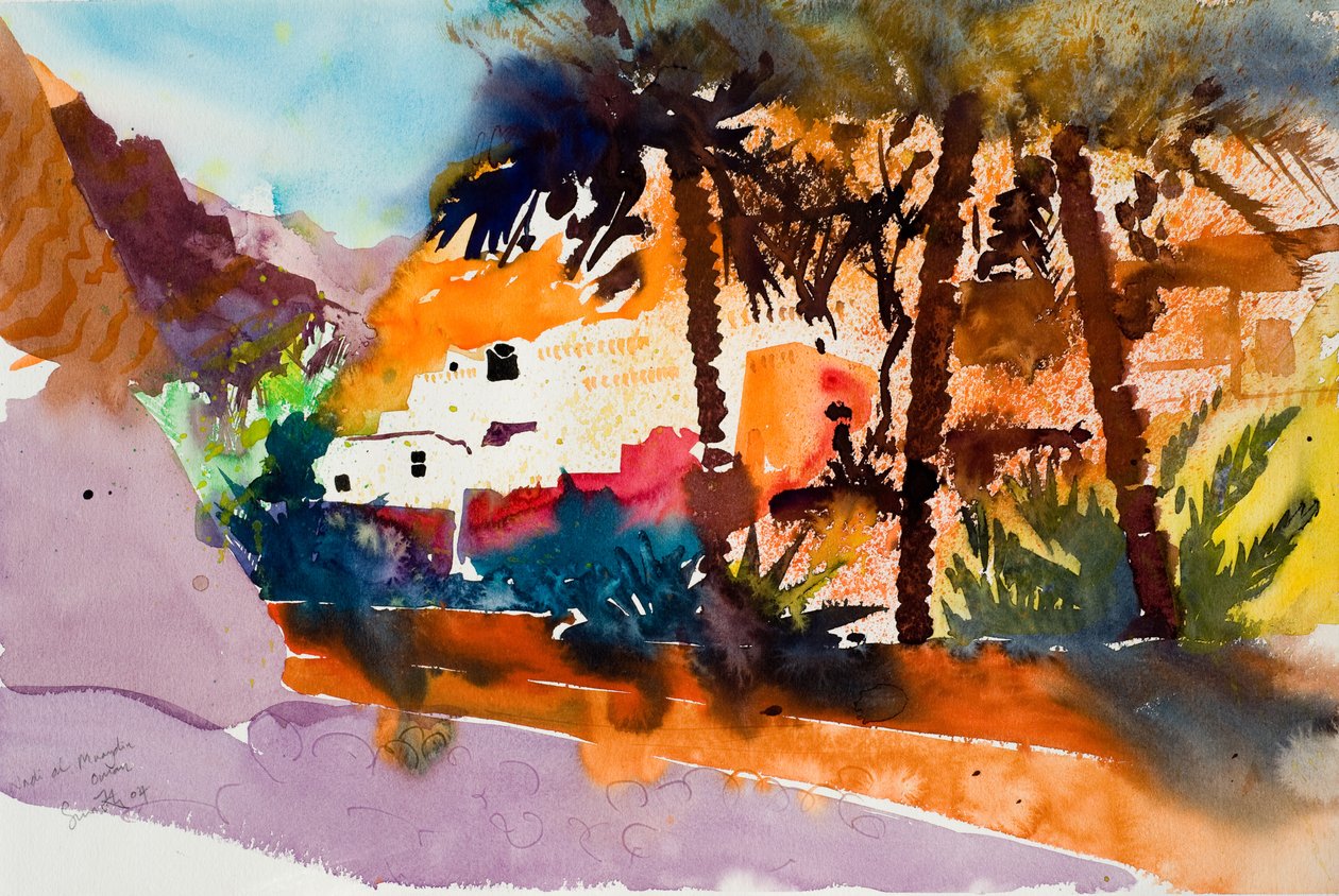 Wadi al Muaydin, 2004 by Simon Fletcher