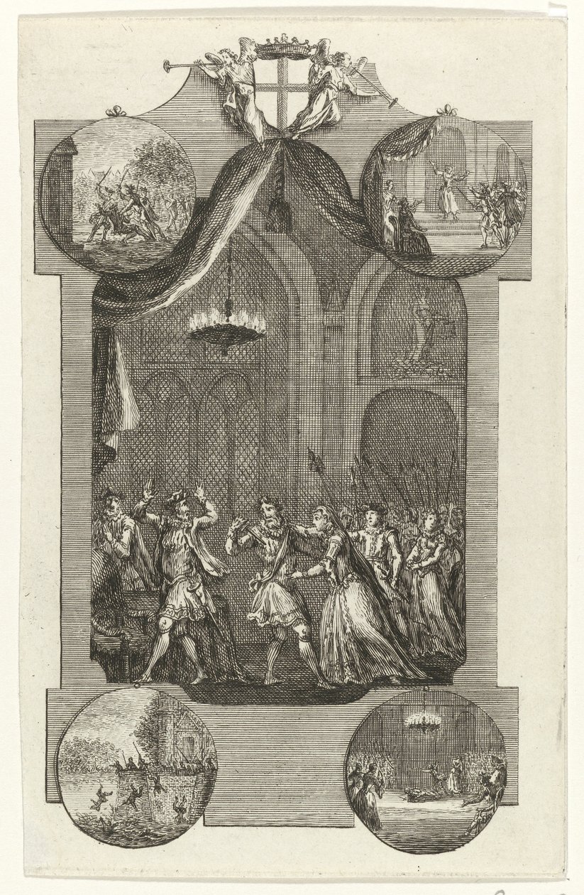 Failed Attack on Amersfoort by Simon Fokke