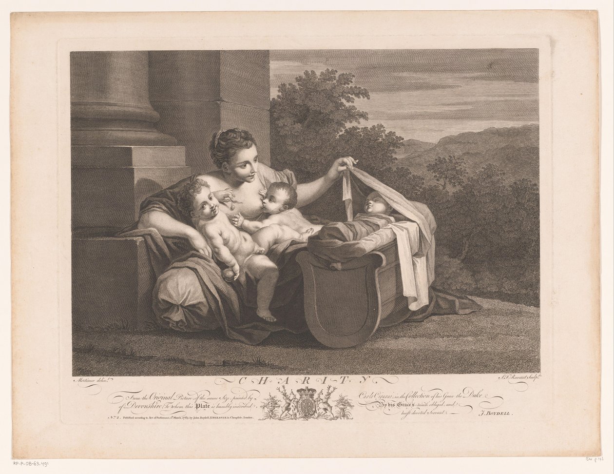 Charity by Simon François Ravenet (le vieux)
