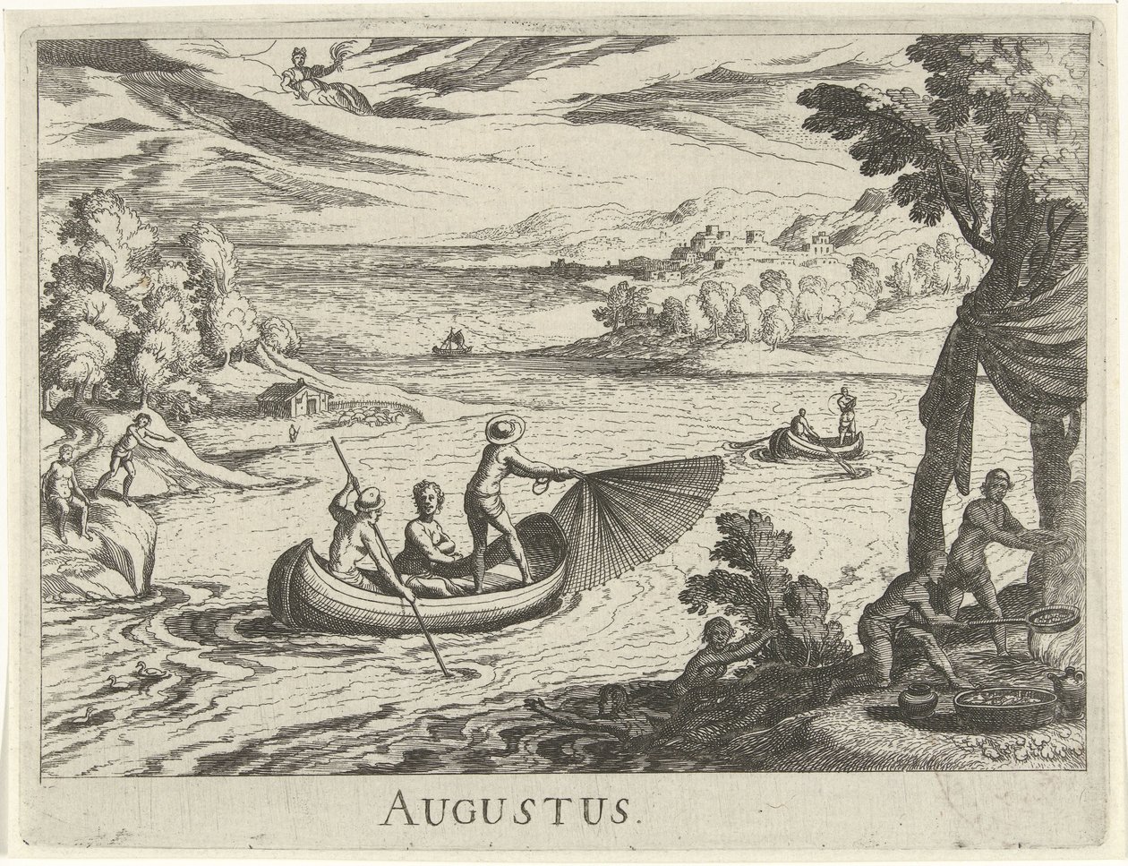 Augustus by Simon Frisius