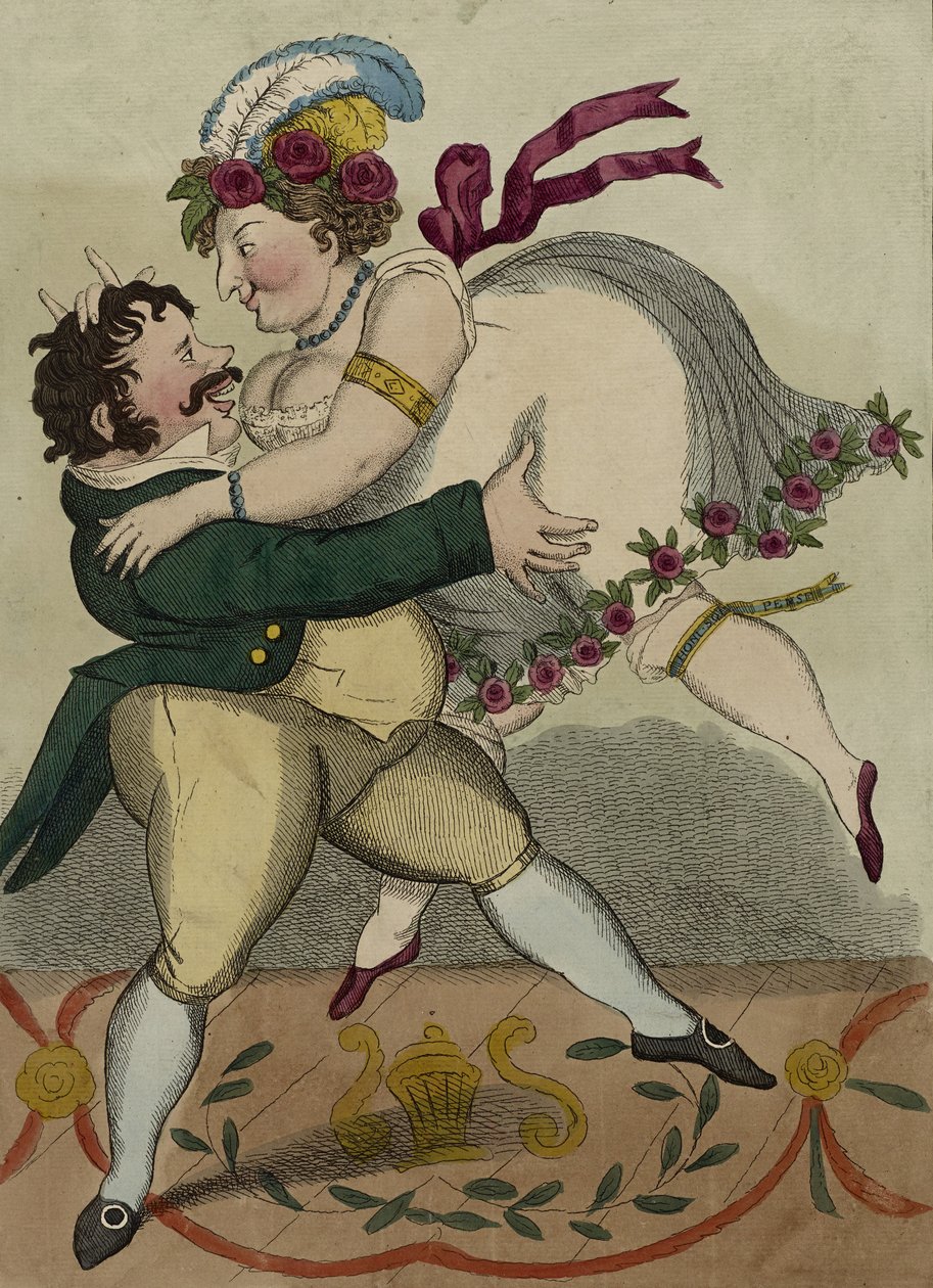 The New German Waltz, c.1818 by Simon Hehl