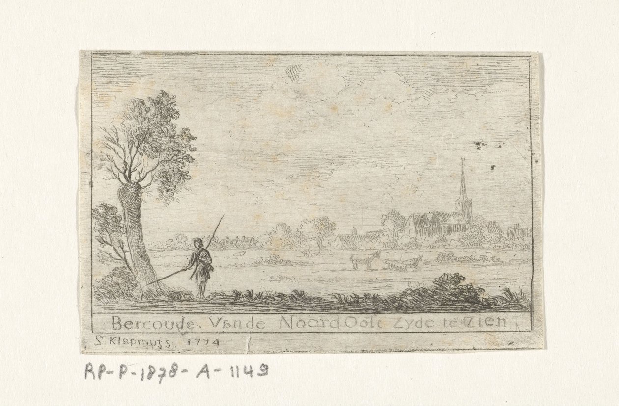 View of Bercoude by Simon Klapmuts