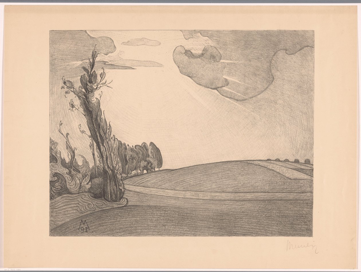 Rolling Landscape by Simon Moulijn (signed by artist)