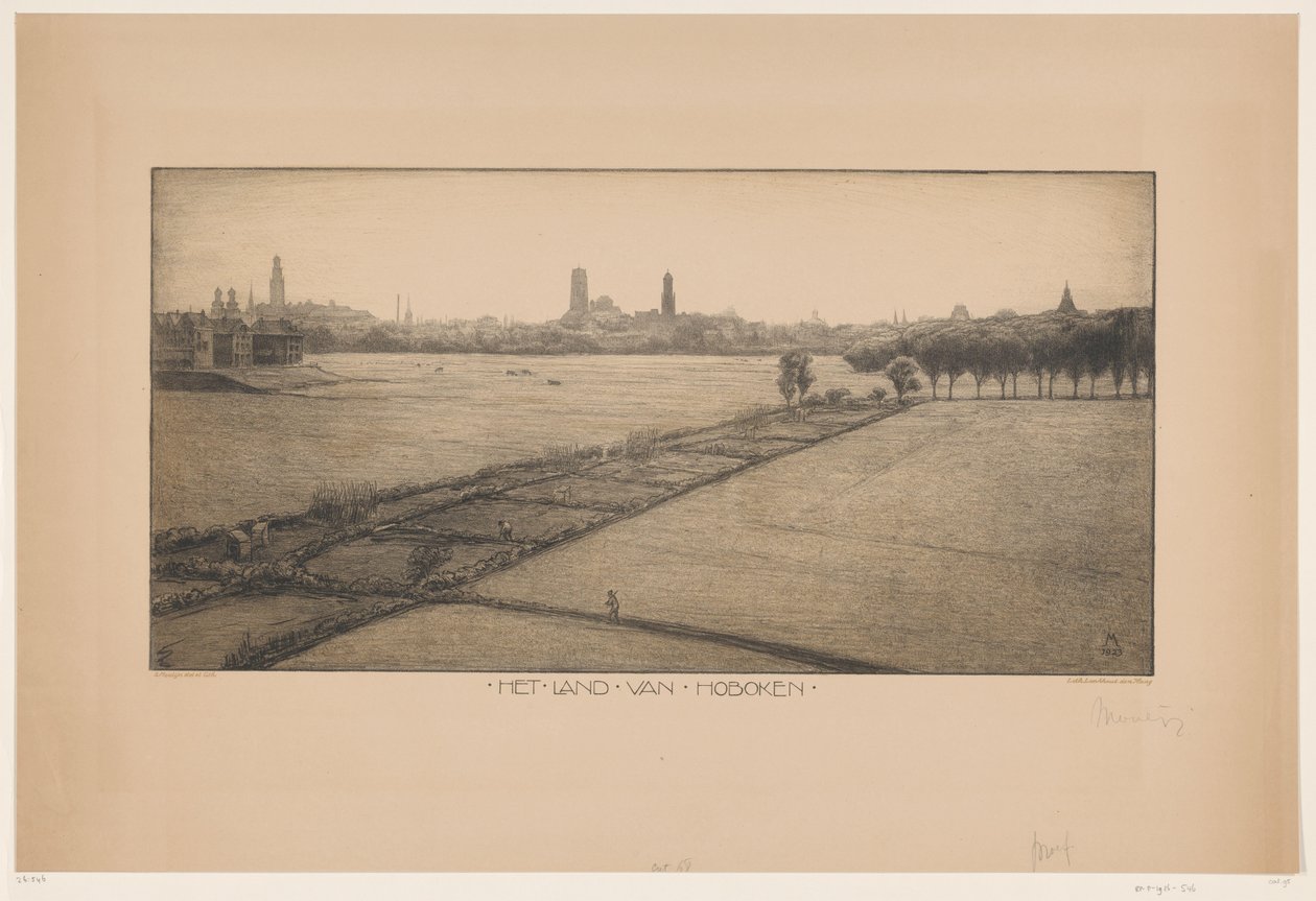 The Land of Hoboken by Simon Moulijn (signed by artist)