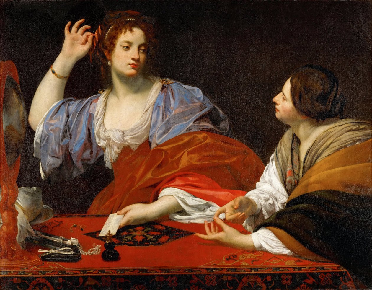 Martha Blames Her Vain Sister Mary Magdalene by Simon Vouet