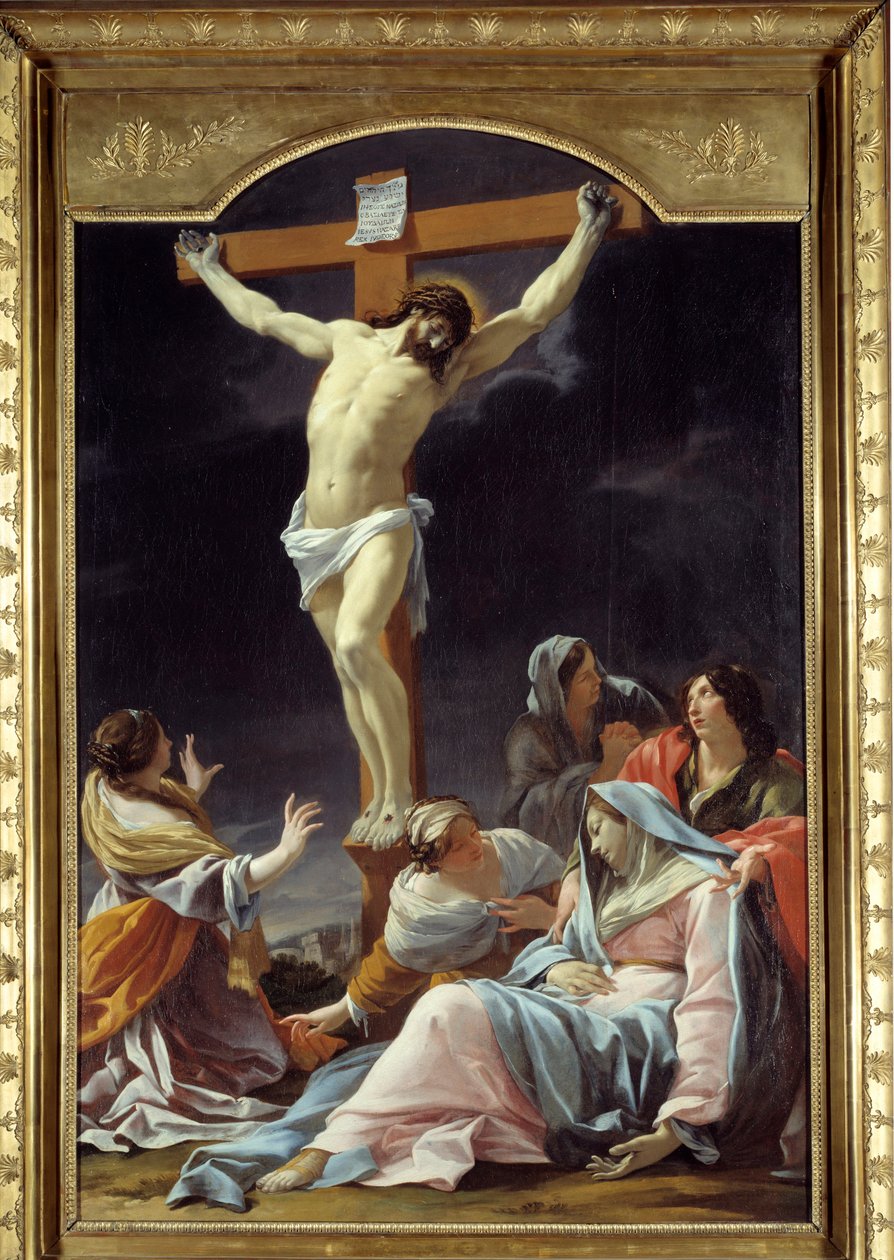 The Crucifixion by Simon Vouet: Premium art reproduction