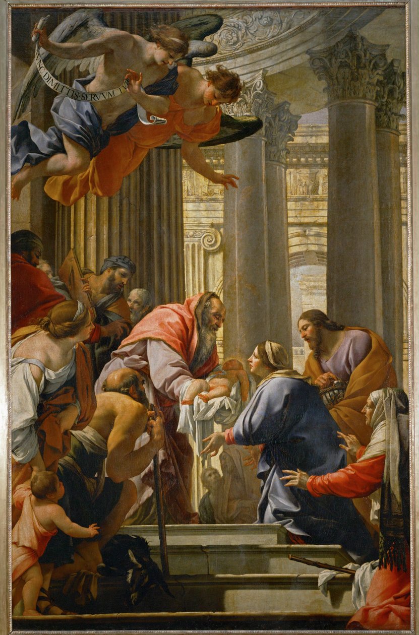 The Presentation in the Temple by Simon Vouet
