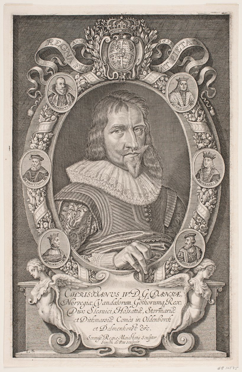 Christian IV by Simon de Pas