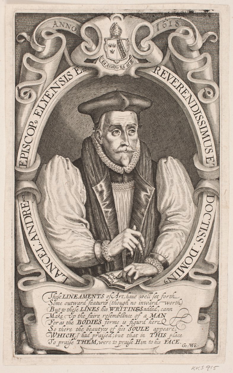 Lancelot Andrews, Bishop of Winchester by Simon de Pas