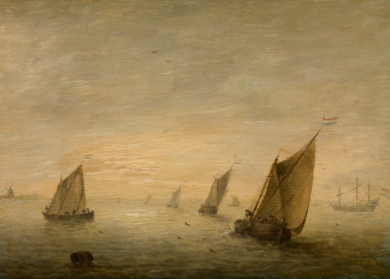 Calm Sea by Simon de Vlieger
