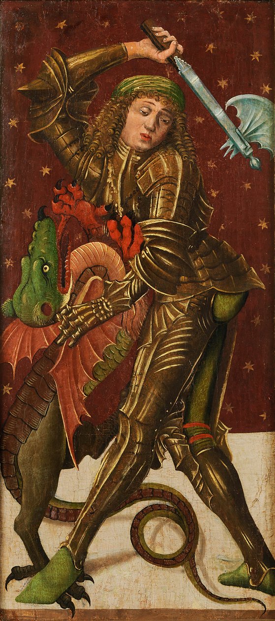 Saint George as Dragon Slayer by Simon von Taisten