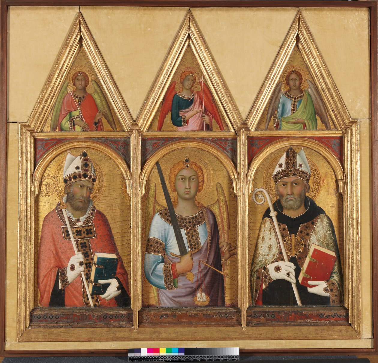 St. Geminianus (detail) by Simone Martini