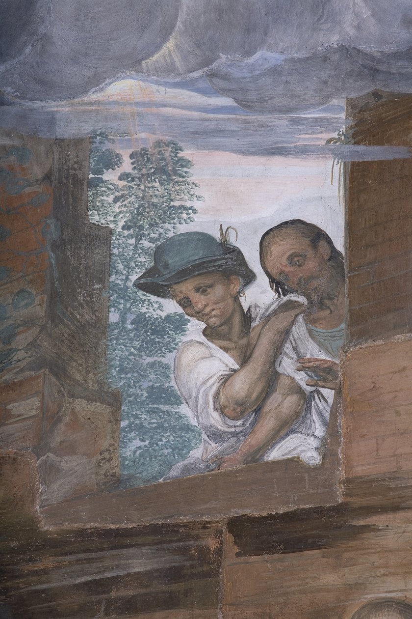 Adoration of the Shepherds, 1578-82 (detail) by Simone Veneziano Peterzano