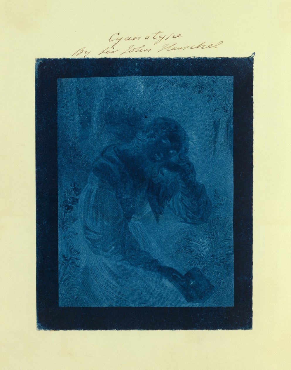 Engraved Portrait of a Young Woman by Sir John Frederick William Herschel