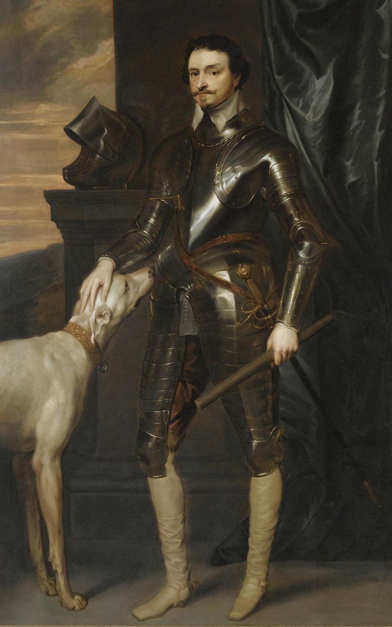 Portrait of Thomas Wentworth, 1st Earl of Strafford, c. 1640 by Sir Anthony van, Dyck